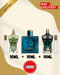Pack / paradise garden + le beau le parfum + versace eros