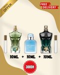 Pack / paradise garden + le beau le parfum + D&G light blue